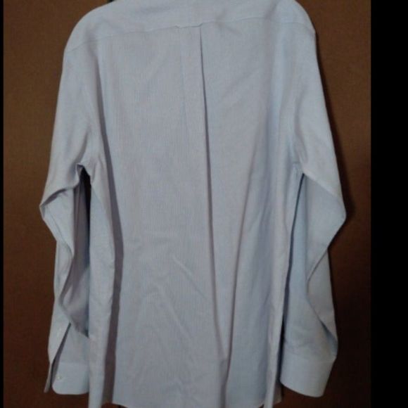 Roundtree and Yorke Shirt Mens Gold Label Purple Long Sleeve Small 15 35 Slim Fi - Picture 2 of 3